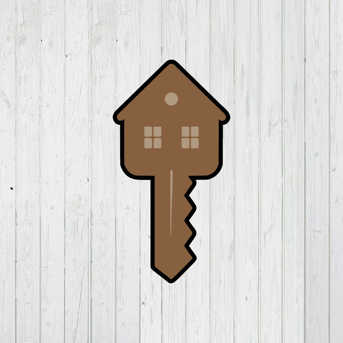 DONE TO ORDER: House Key Cookie Cutter