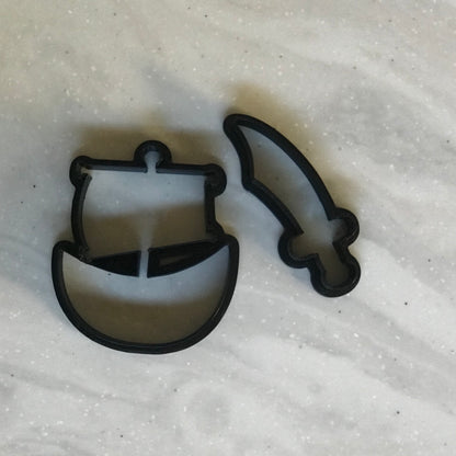 DONE TO ORDER: Pirate Sword Cookie Cutter