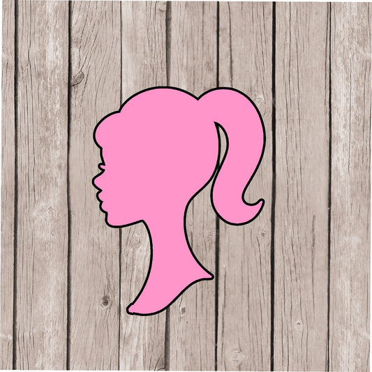 DONE TO ORDER : Doll Silhouette Cookie Cutter - SHCreations