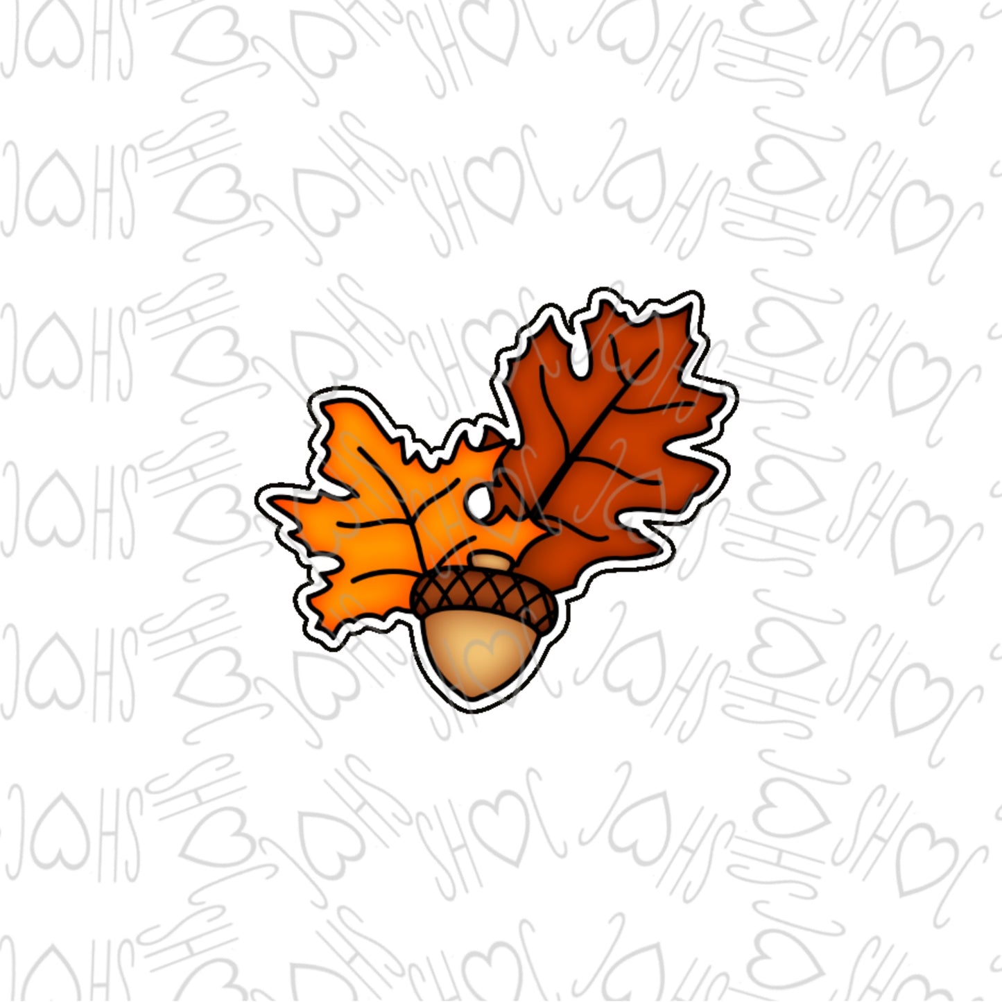 DONE TO ORDER: Autumn Leaves Cookie Cutter - SHCreations