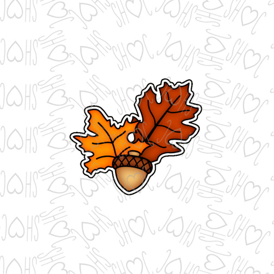 DONE TO ORDER: Autumn Leaves Cookie Cutter - SHCreations