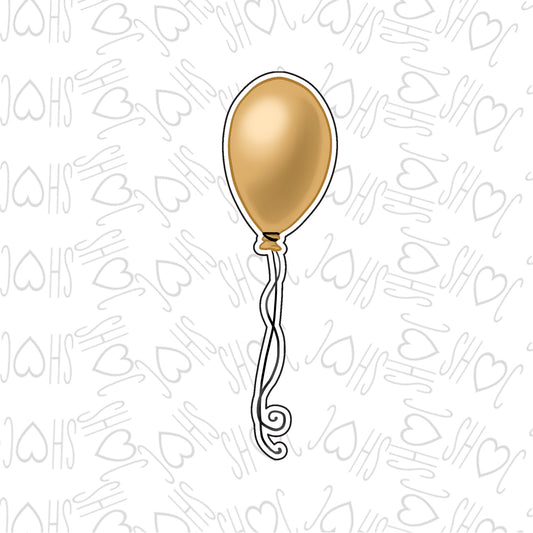 DONE TO ORDER: Balloon Cookie Cutter - SHCreations