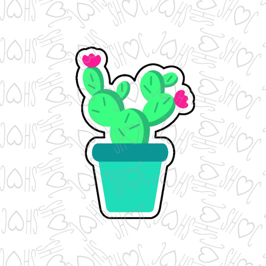 DONE TO ORDER: Cactus 4 Cookie Cutter - SHCreations