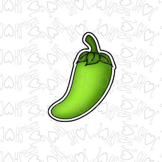 DONE TO ORDER: Chilli Pepper 2 Cookie Cutter - SHCreations