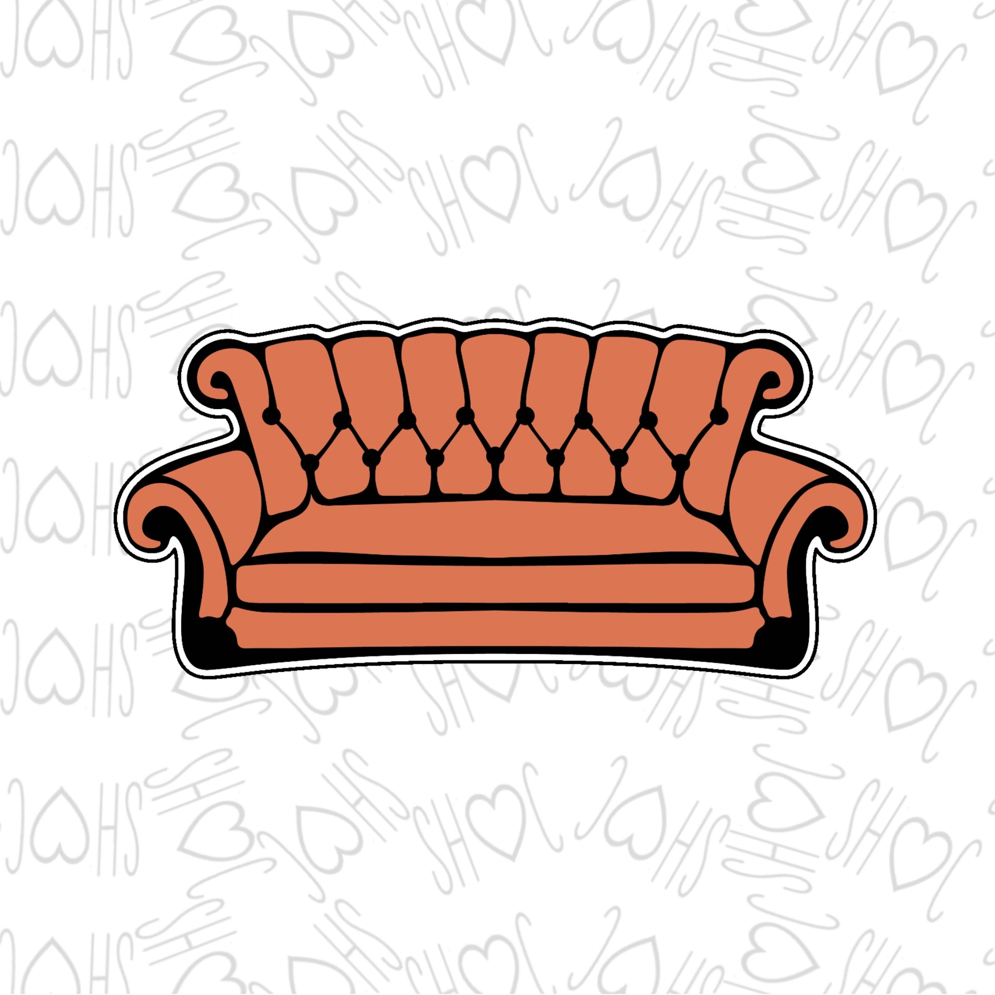 DONE TO ORDER: Couch Cookie Cutter - SHCreations