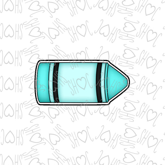 DONE TO ORDER: Crayon Cookie Cutter - SHCreations