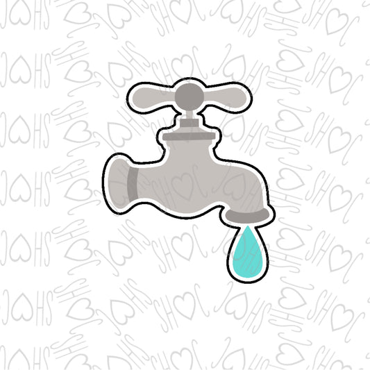 DONE TO ORDER: Faucet Cookie Cutter - SHCreations