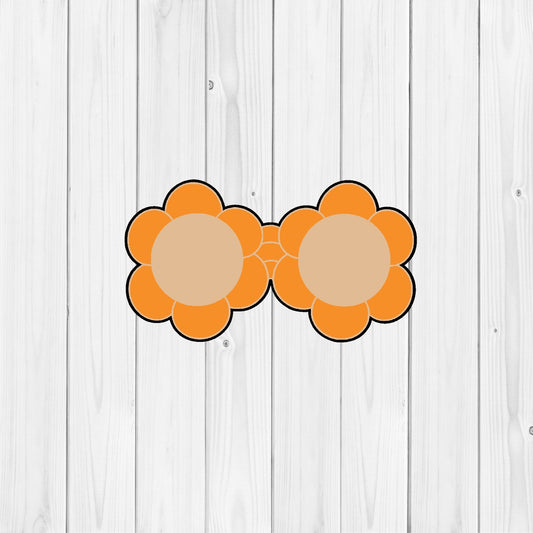 DONE TO ORDER: Groovy Sunglasses 1 Cookie Cutter - SHCreations
