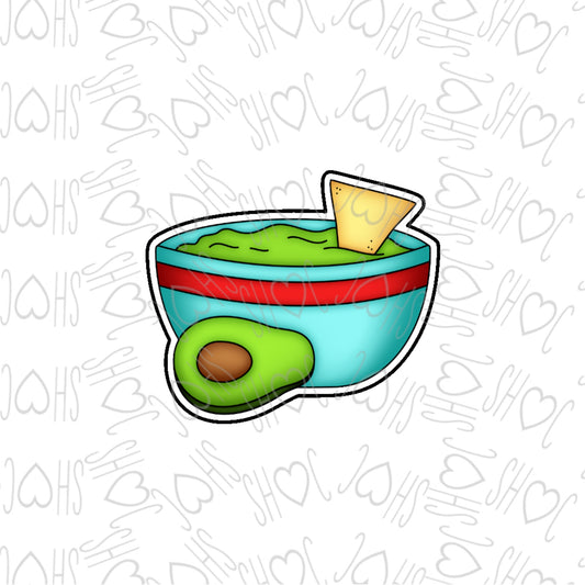 DONE TO ORDER: Guac Dip Cookie Cutter - SHCreations