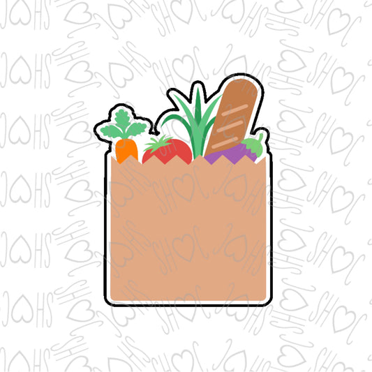 DONE TO ORDER: Paper Bag Cookie Cutter - SHCreations