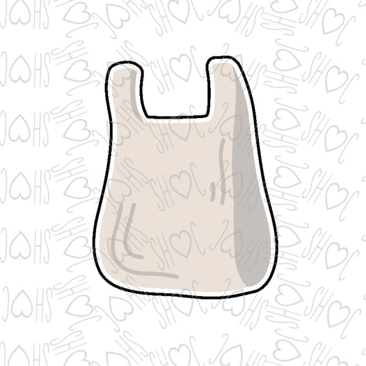 DONE TO ORDER: Plastic Bag Cookie Cutter - SHCreations