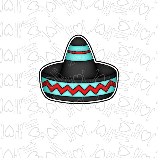 DONE TO ORDER: Sombrero 2 Cookie Cutter - SHCreations
