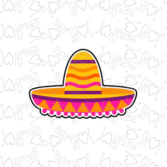 DONE TO ORDER: Sombrero 3 Cookie Cutter - SHCreations