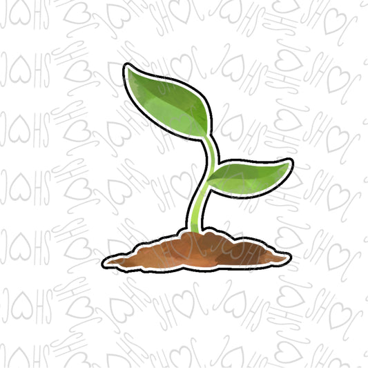DONE TO ORDER: Sprout 2 Cookie Cutter - SHCreations