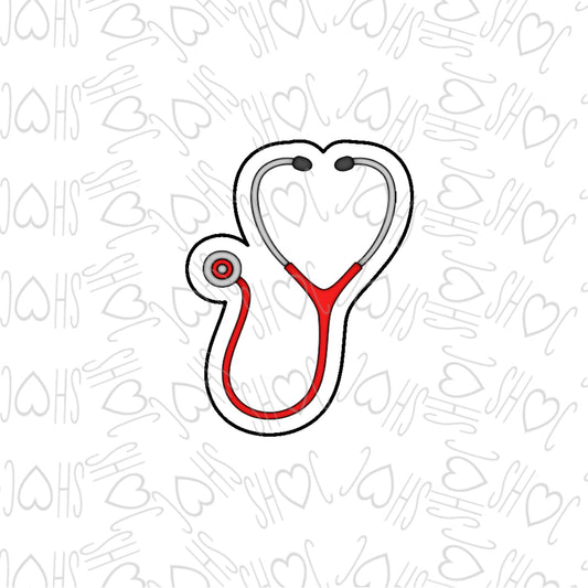 DONE TO ORDER: Stethoscope Cookie Cutter - SHCreations