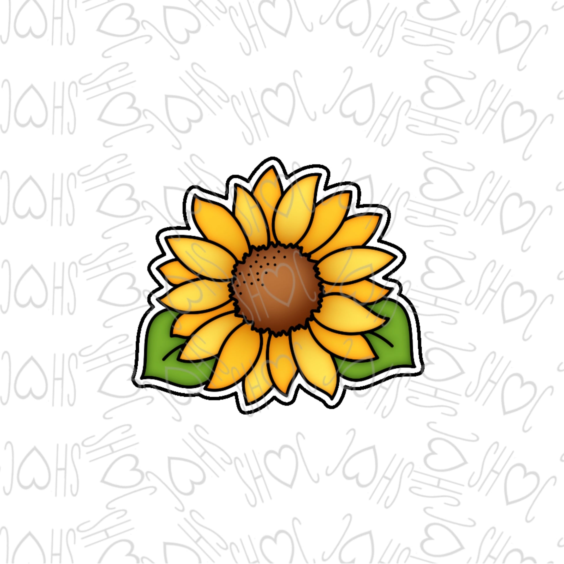 DONE TO ORDER: Sunflower Cookie Cutter - SHCreations
