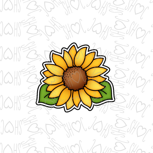 DONE TO ORDER: Sunflower Cookie Cutter - SHCreations