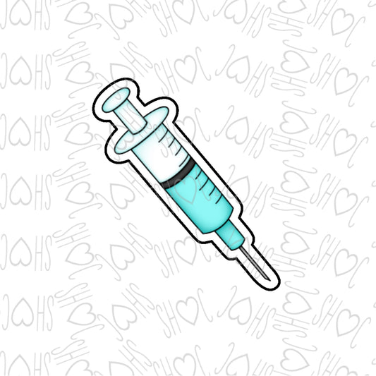 DONE TO ORDER: Syringe Cookie Cutter - SHCreations