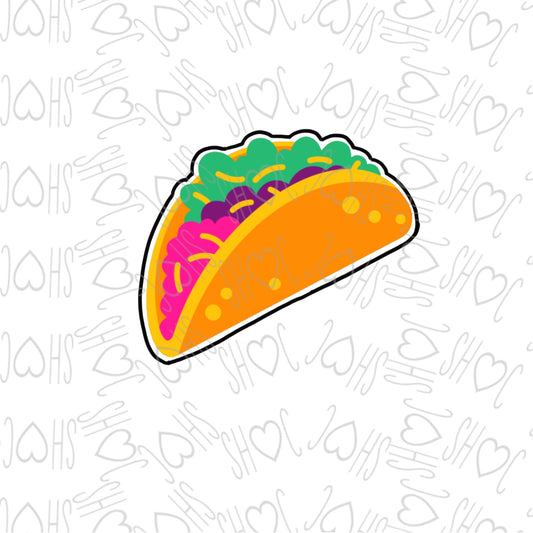 DONE TO ORDER: Taco 2 Cookie Cutter - SHCreations
