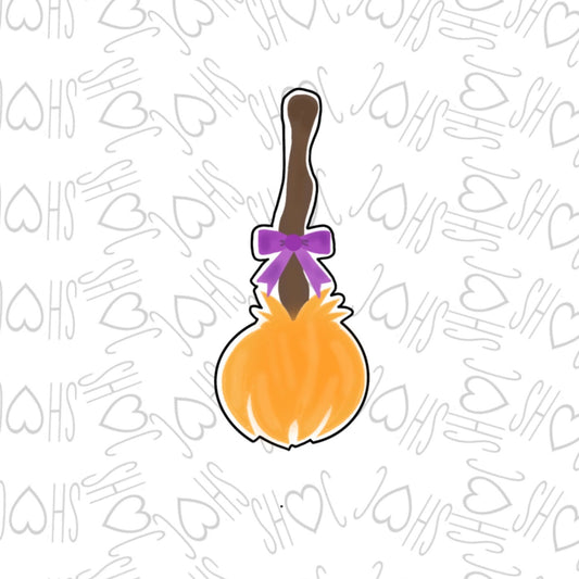 DONE TO ORDER: Witch Broom Cookie Cutter - SHCreations
