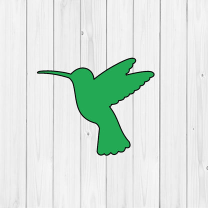 DONE TO ORDER: Hummingbird Cookie Cutter/ Fondant Embosser - SHCreations