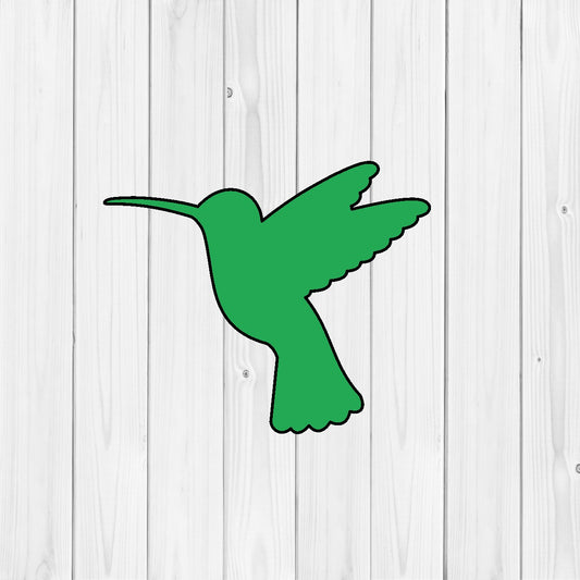 DONE TO ORDER: Hummingbird Cookie Cutter/ Fondant Embosser - SHCreations