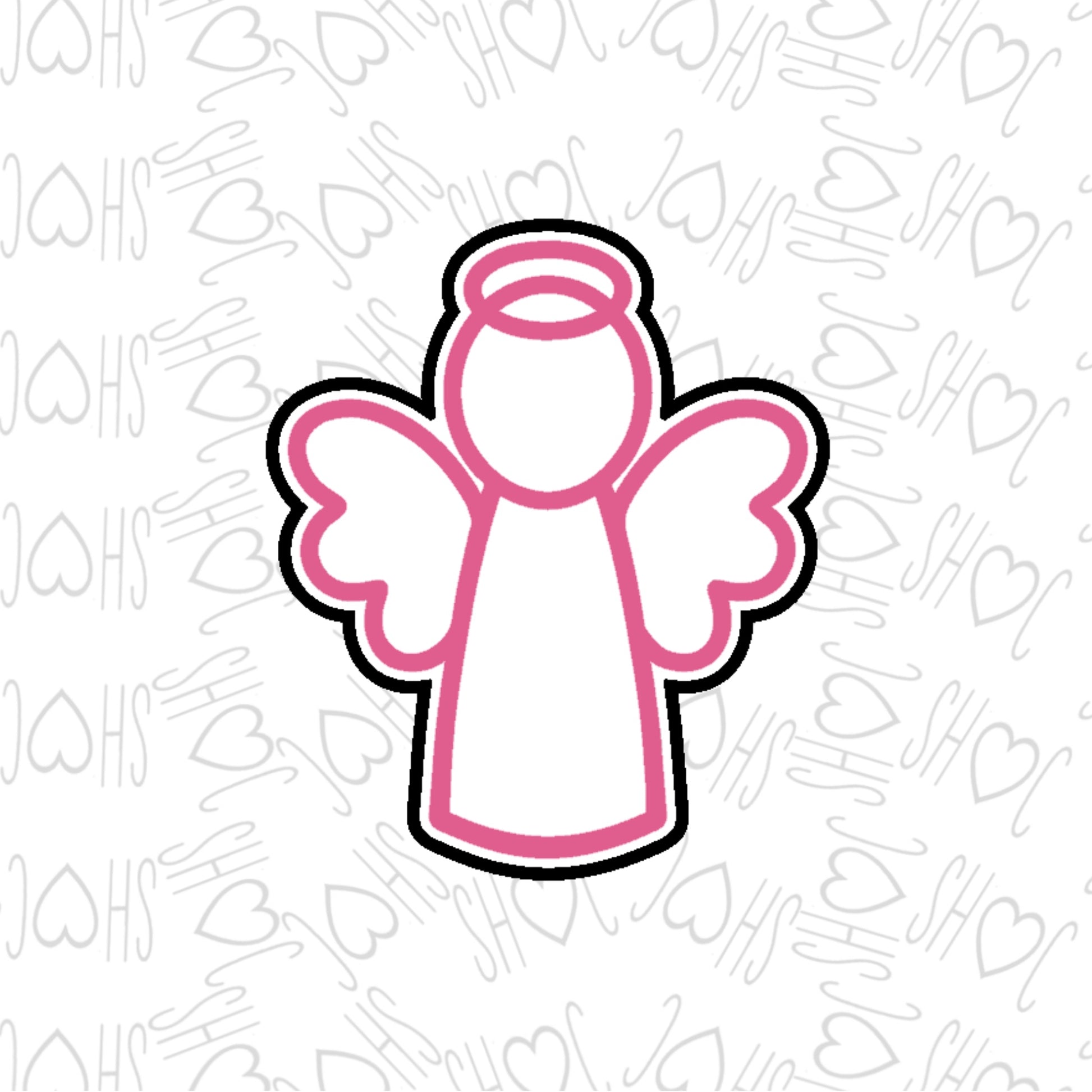 DONE TO ORDER: Angel 1 Cookie Cutter - SHCreations