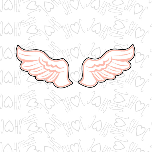 DONE TO ORDER: Angel Wings Cookie Cutter (Set of Two) - SHCreations