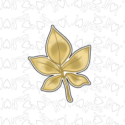 DONE TO ORDER: Autumn Leaf 1 Cookie Cutter - SHCreations