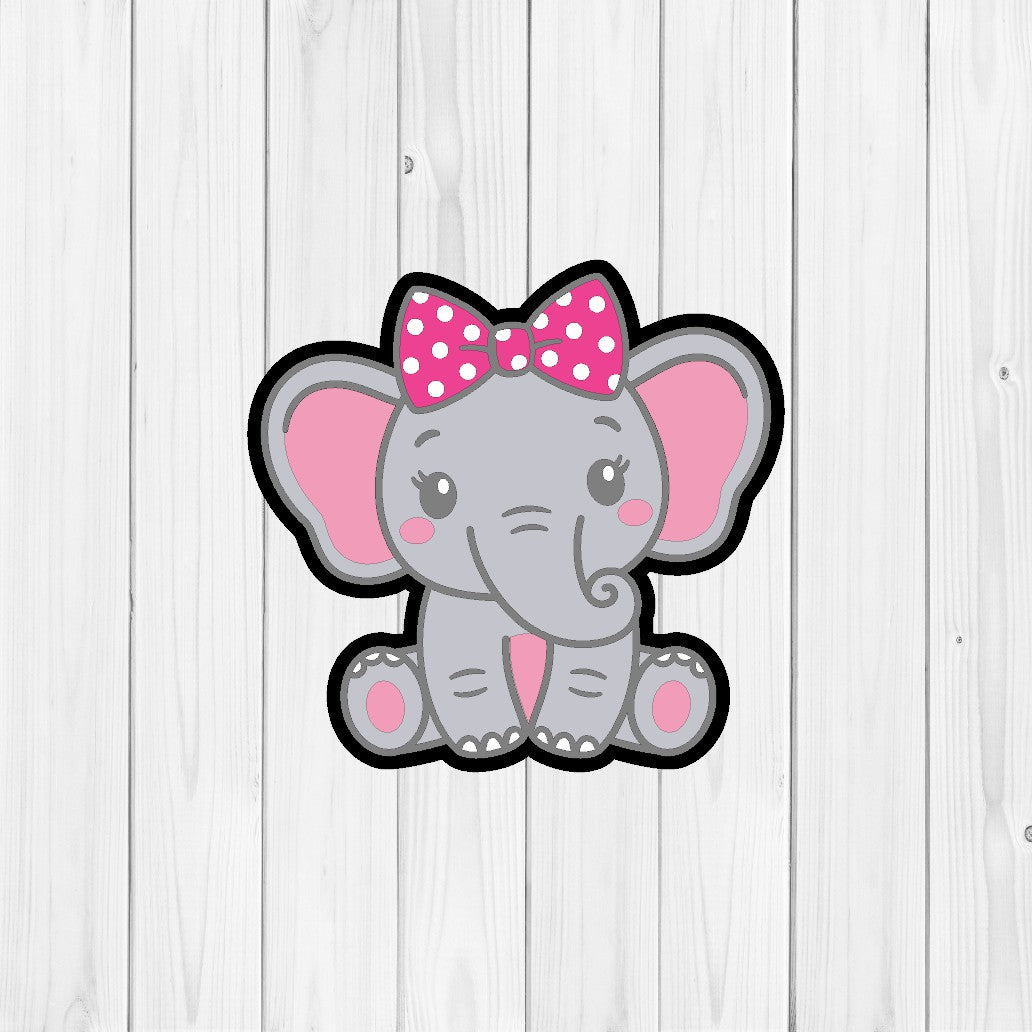 DONE TO ORDER: Baby Elephant Cookie Cutter - SHCreations
