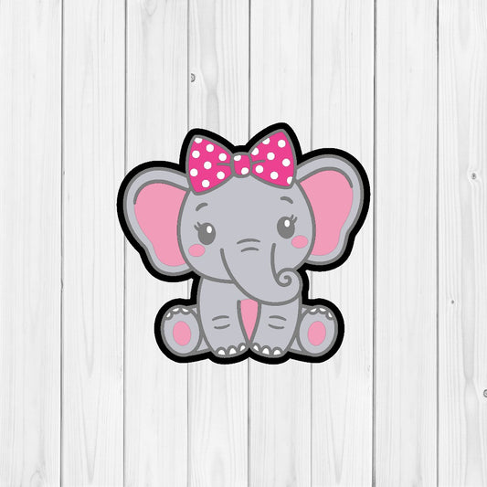 DONE TO ORDER: Baby Elephant Cookie Cutter - SHCreations