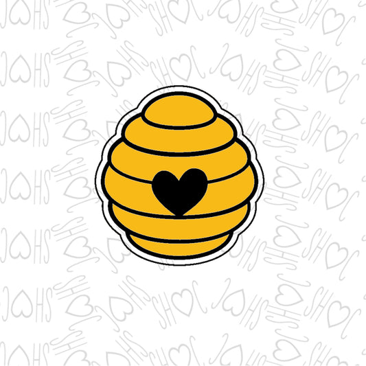 DONE TO ORDER: Bee Hive 1 Cookie Cutter - SHCreations