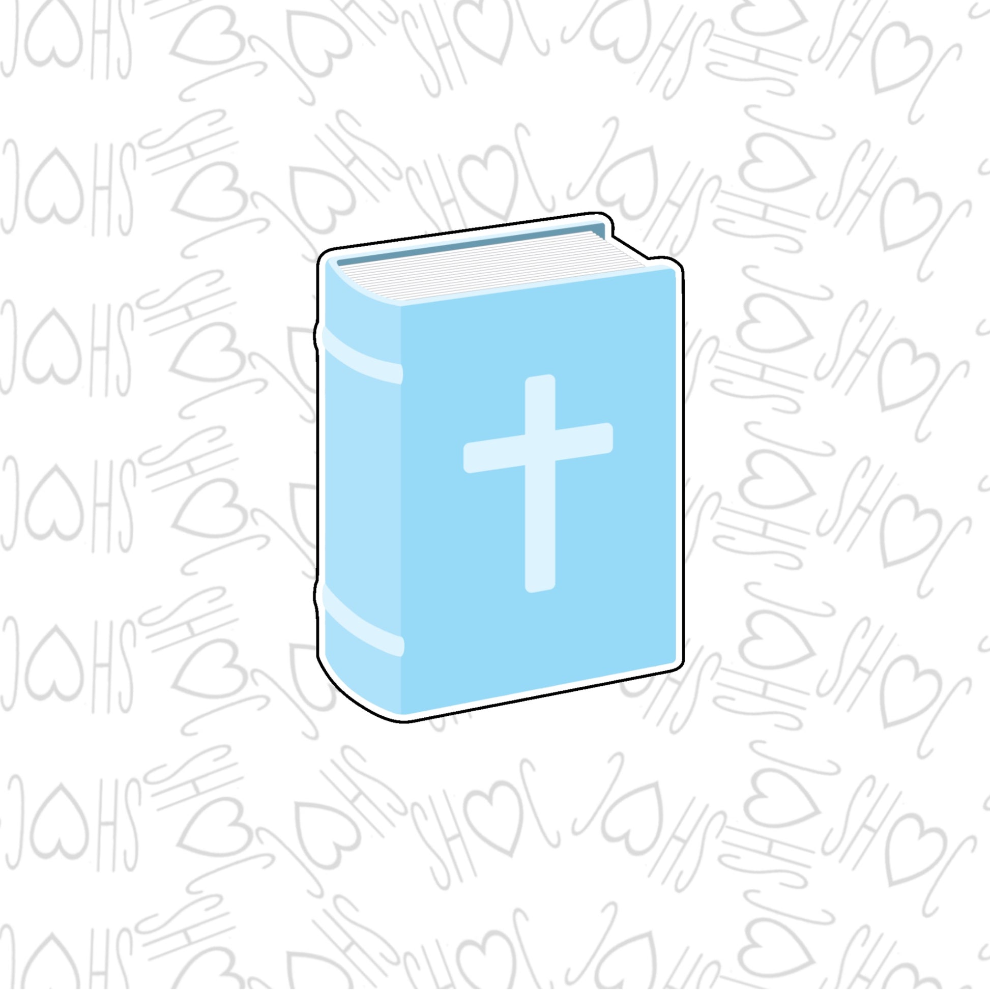 DONE TO ORDER: Bible 1 Cookie Cutter - SHCreations
