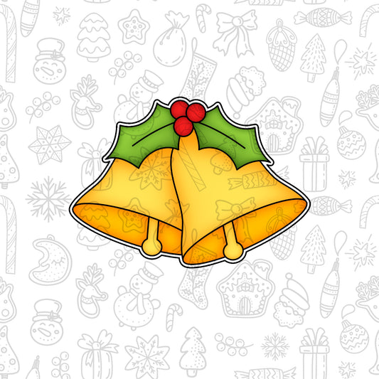 DONE TO ORDER: Christmas Bells Cookie Cutter - SHCreations