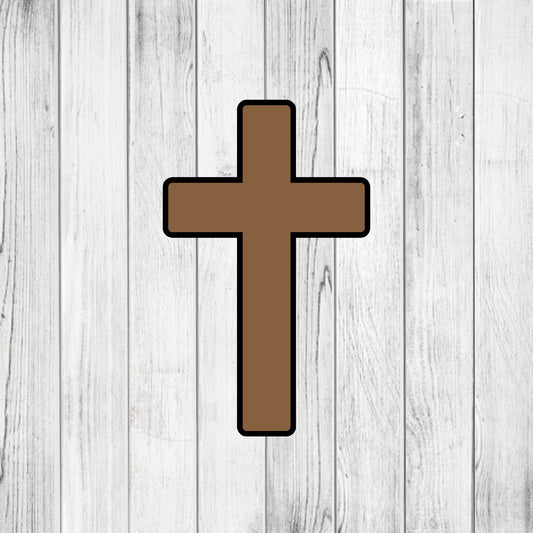DONE TO ORDER: Cross 3 Cookie Cutter - SHCreations