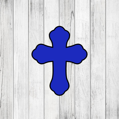 DONE TO ORDER: Cross 5 Cookie Cutter - SHCreations