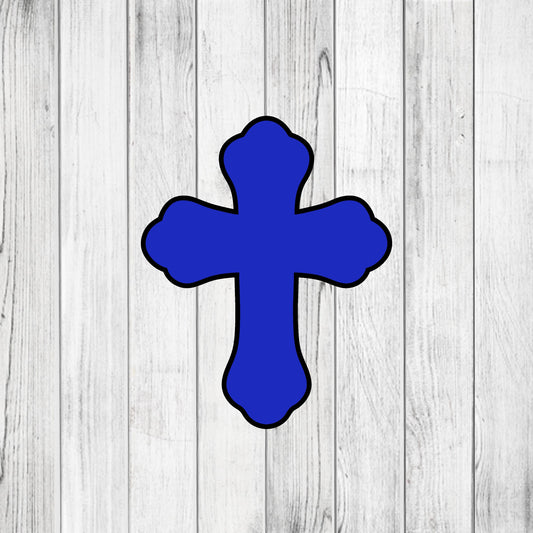 DONE TO ORDER: Cross 5 Cookie Cutter - SHCreations