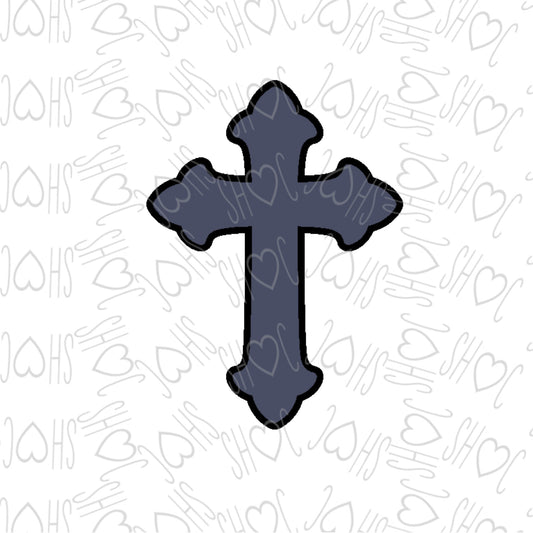 DONE TO ORDER: Cross 6 Cookie Cutter - SHCreations