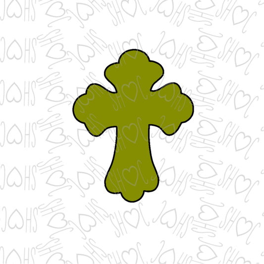 DONE TO ORDER: Cross 7 Cookie Cutter - SHCreations