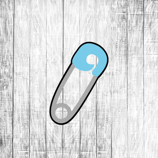 DONE TO ORDER: Diaper Pin Cookie Cutter - SHCreations