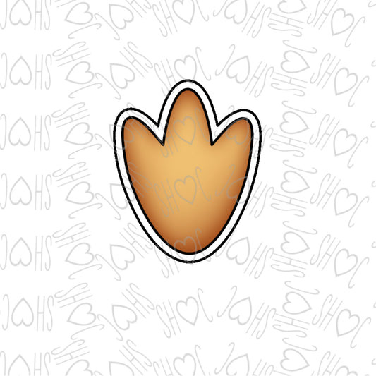 DONE TO ORDER: Dinosaur Footprint Cookie Cutter - SHCreations