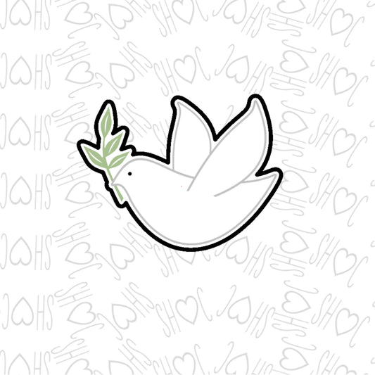 DONE TO ORDER: Dove 1 Cookie Cutter - SHCreations