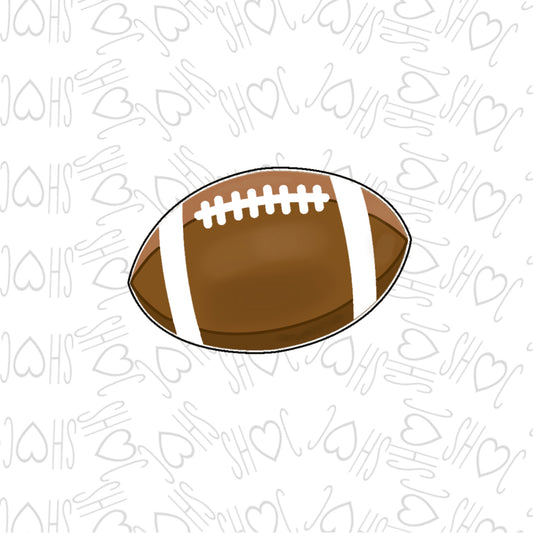 DONE TO ORDER: Football Cookie Cutter - SHCreations