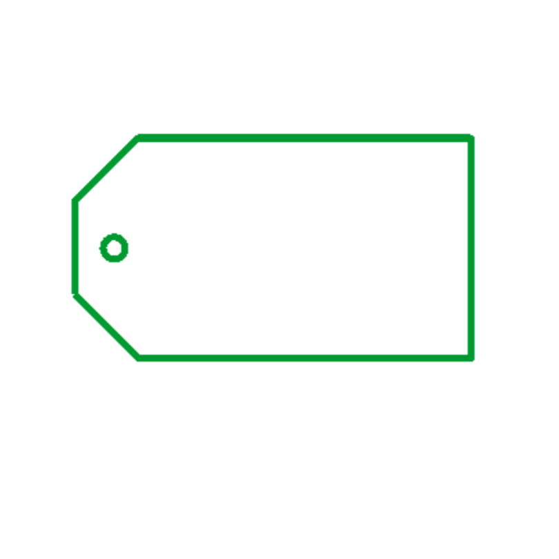 DONE TO ORDER : Gift Tag 2 Cookie Cutter - SHCreations