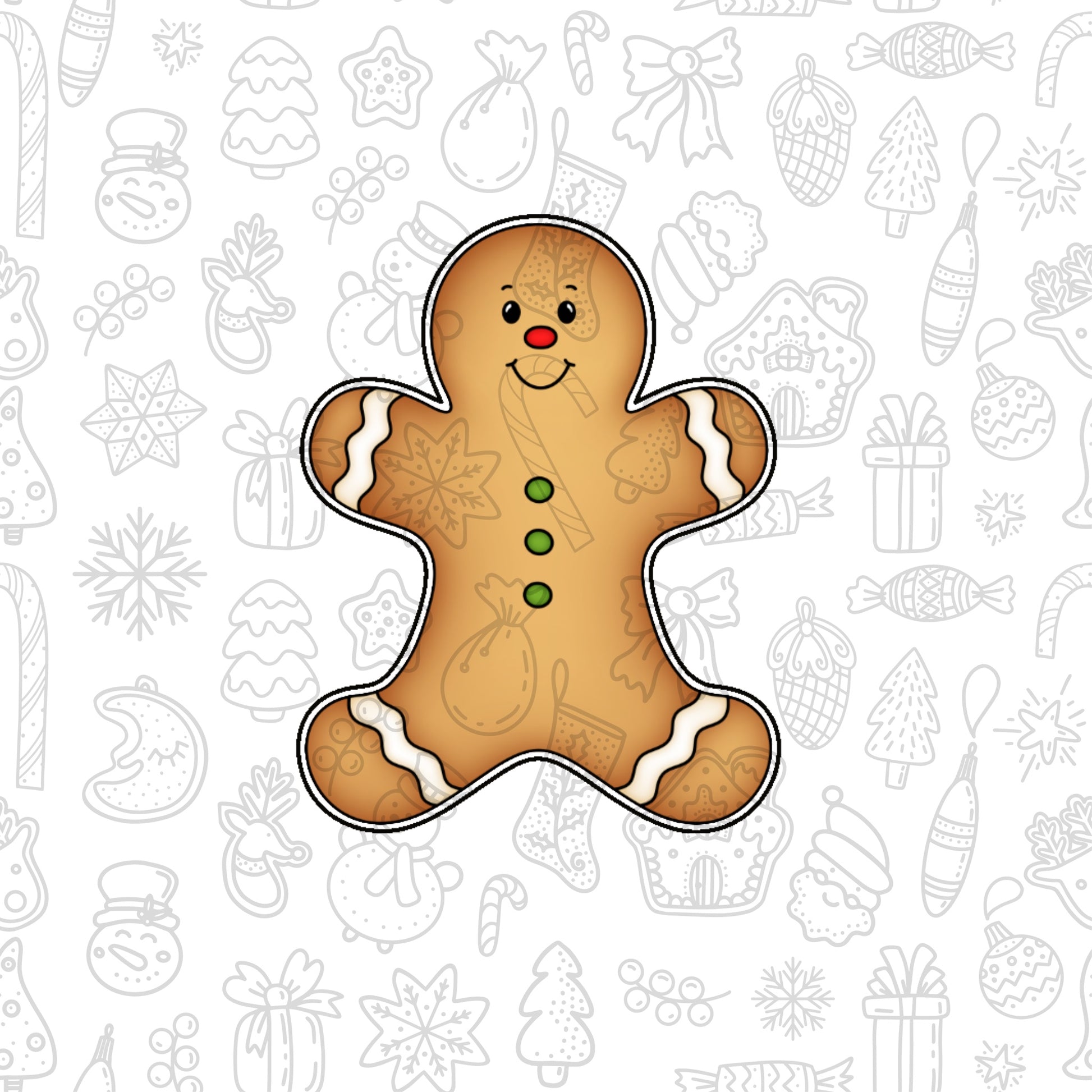 DONE TO ORDER: Gingerbread Cookie Cutter - SHCreations