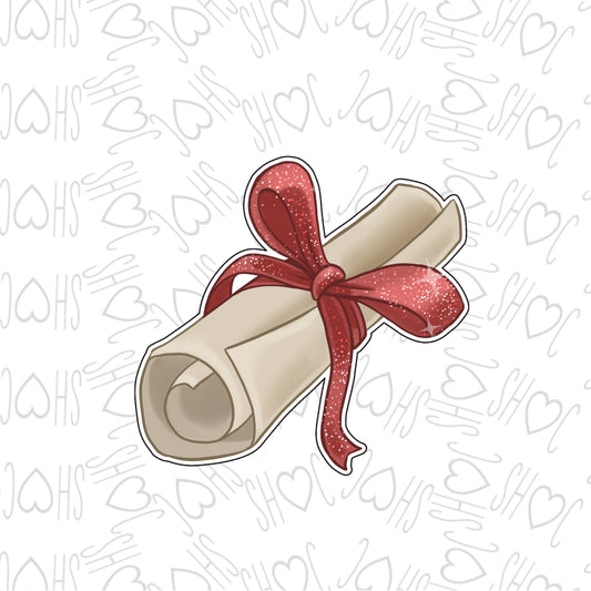 DONE TO ORDER: Graduation Degree 2 Cookie Cutter - SHCreations