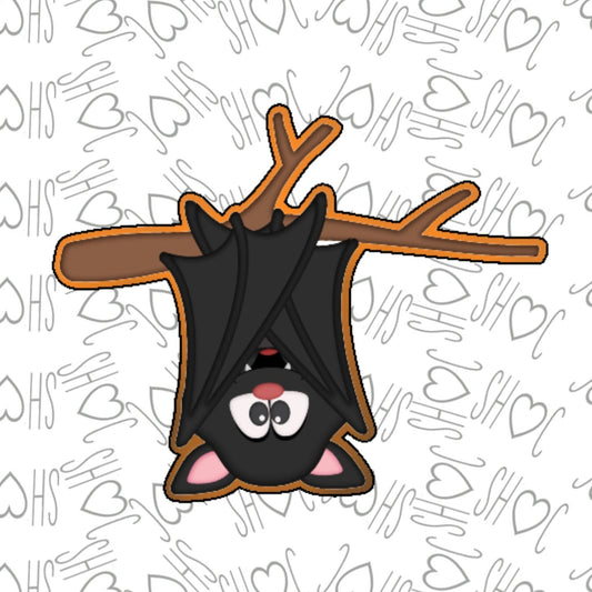 DONE TO ORDER: Hanging Bat Cookie Cutter - SHCreations