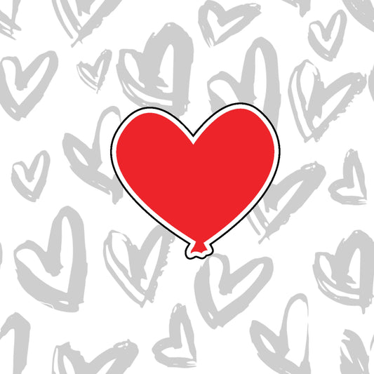 DONE TO ORDER: Heart Balloon Cookie Cutter - SHCreations
