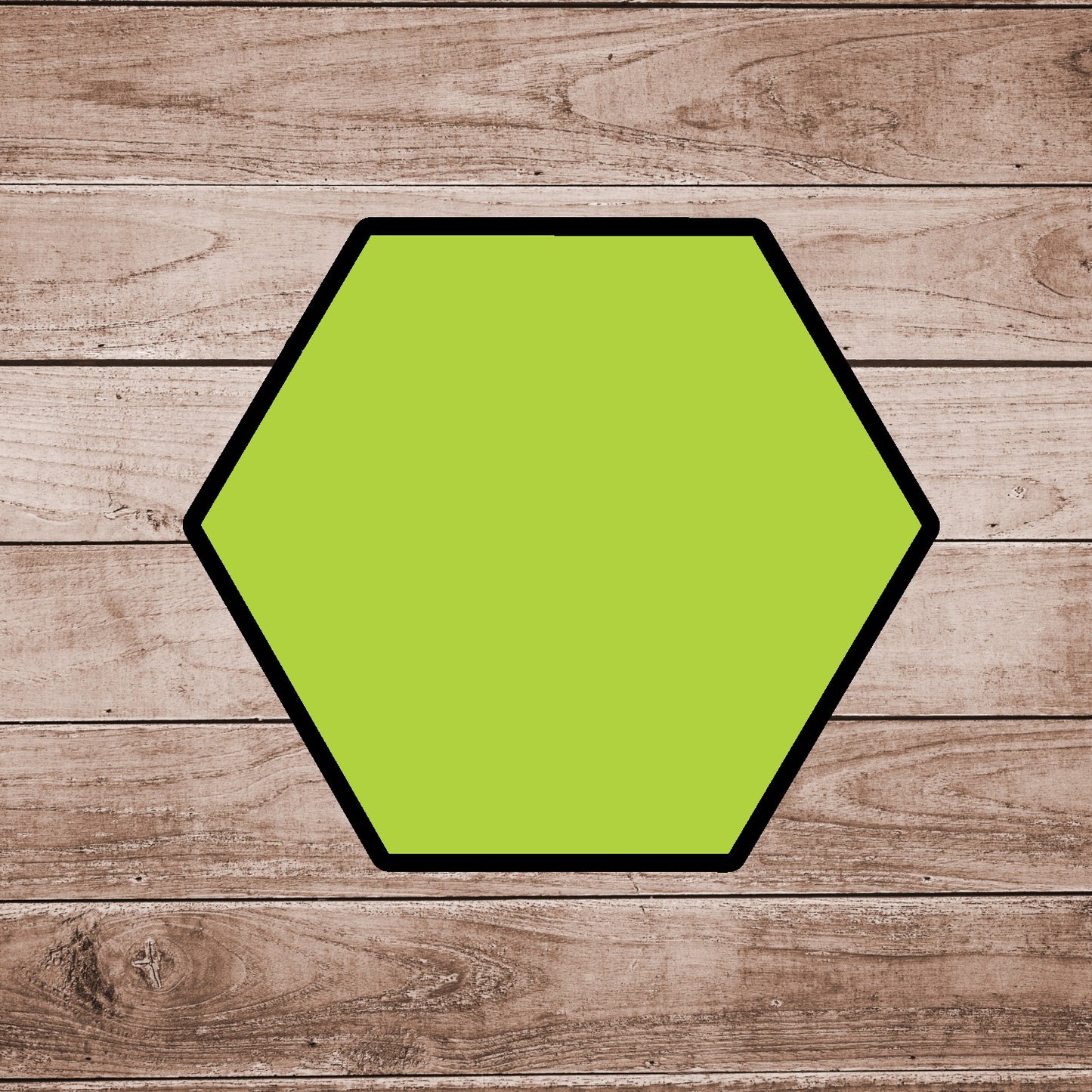DONE TO ORDER: Hexagon Cookie Cutter - SHCreations