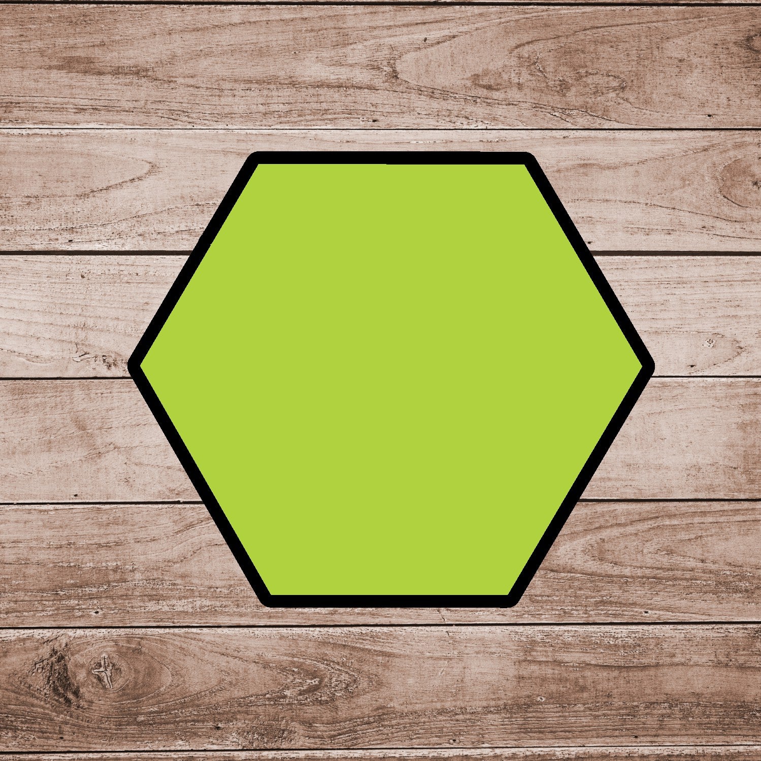 DONE TO ORDER: Hexagon Cookie Cutter - SHCreations